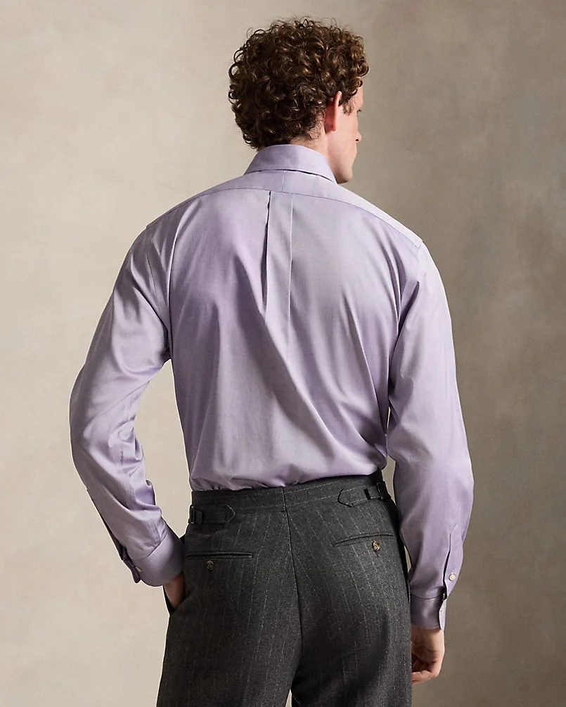 Рубашка Ralph Lauren Custom Fit Pinpoint Oxford — 4