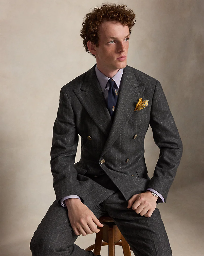 Рубашка Ralph Lauren Custom Fit Pinpoint Oxford — 6