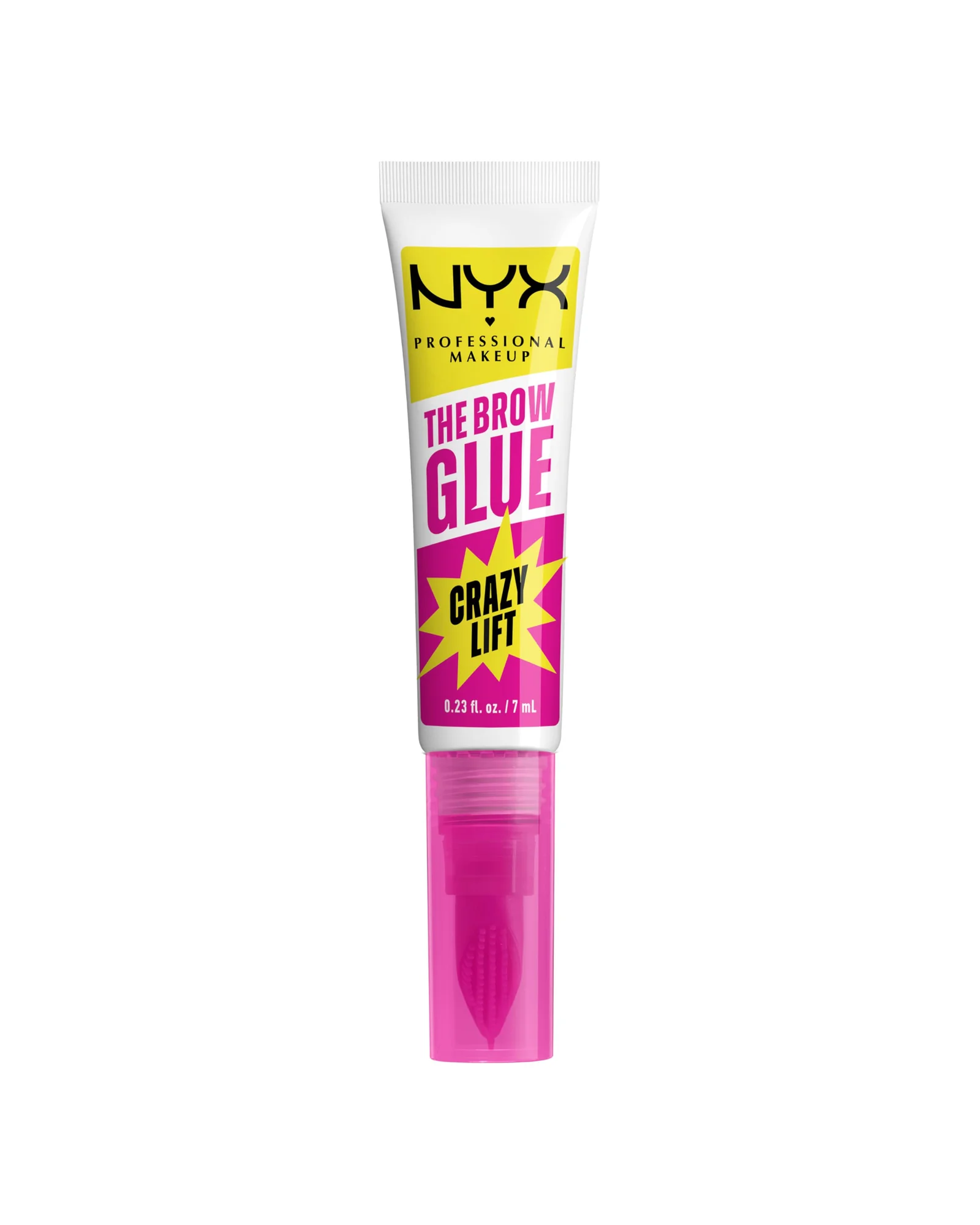 NYX The Brow Glue гель для бровей — розовый