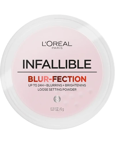 L'Oreal Paris Infallible Blur-fection рассыпчатая пудра Light Pink