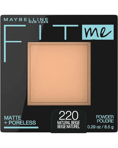 Maybelline Fit Me пудра компактная матирующая, 220 натуральный бежевый