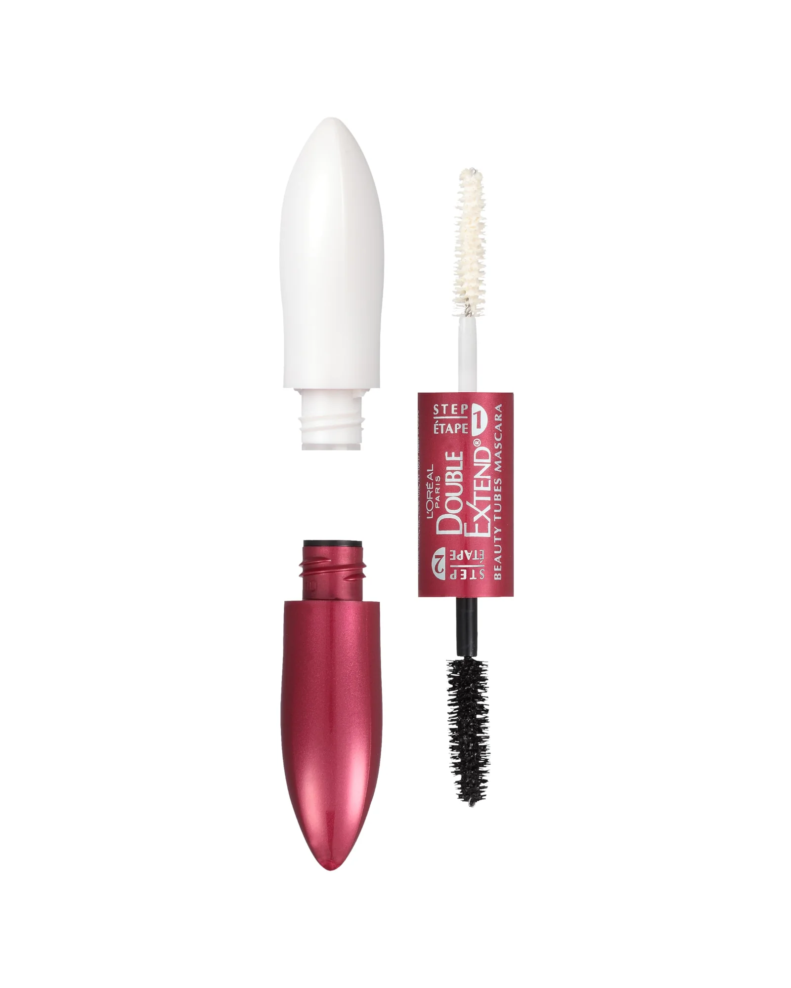 L'Oreal Double Extend Tubing Mascara, чёрная тушь — черный