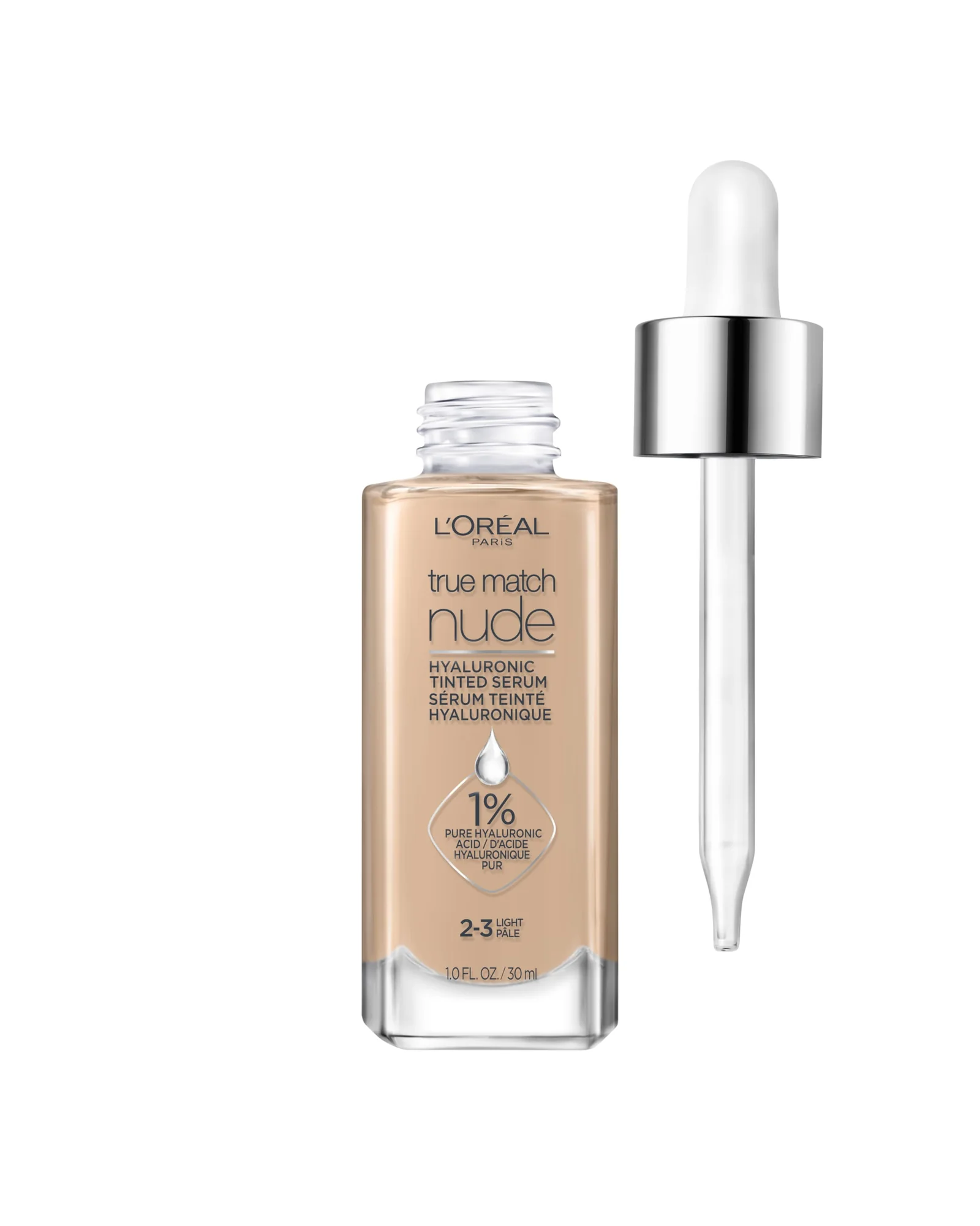 L'Oreal Paris - Тональный крем True Match Nude гиалуроновый Light 2-3 — 1