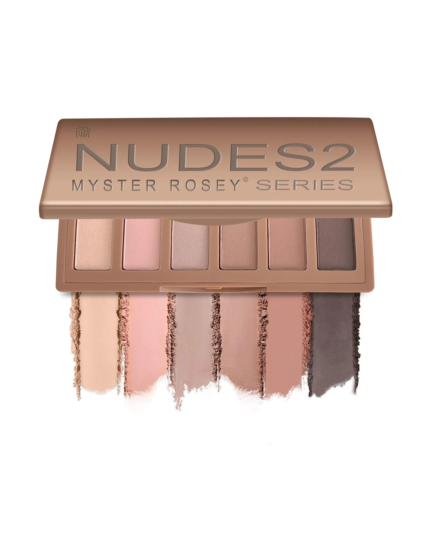 MYSTER ROSEY палетка теней Nudes 2 мини — 1