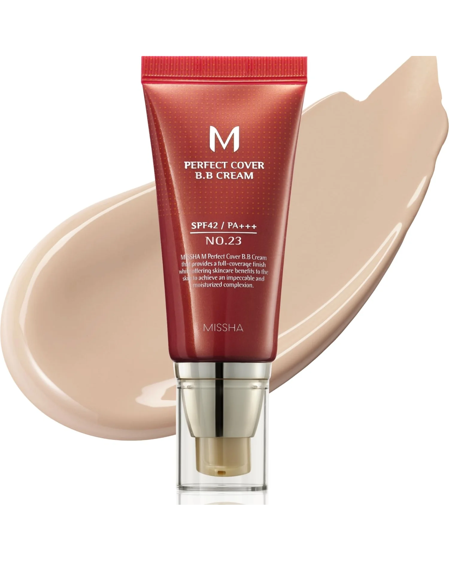 MISSHA M Perfect Cover BB Cream No.23 натуральный бежевый SPF 42 — 1