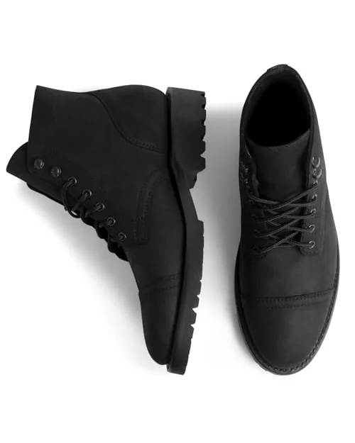 Мужские кожаные ботинки Thursday Boot Company Captain на шнуровке — 5