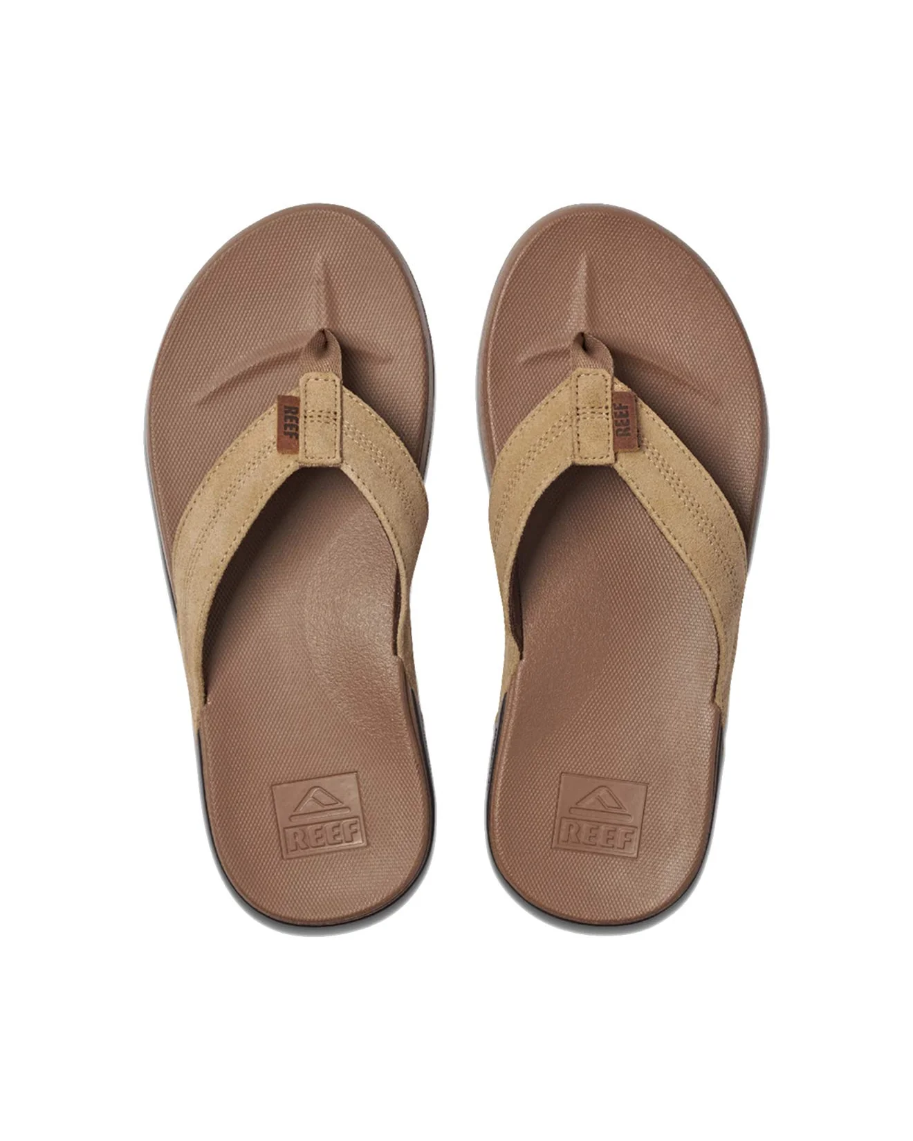 Reef Men's Cushion Phantom вьетнамки — коричневый