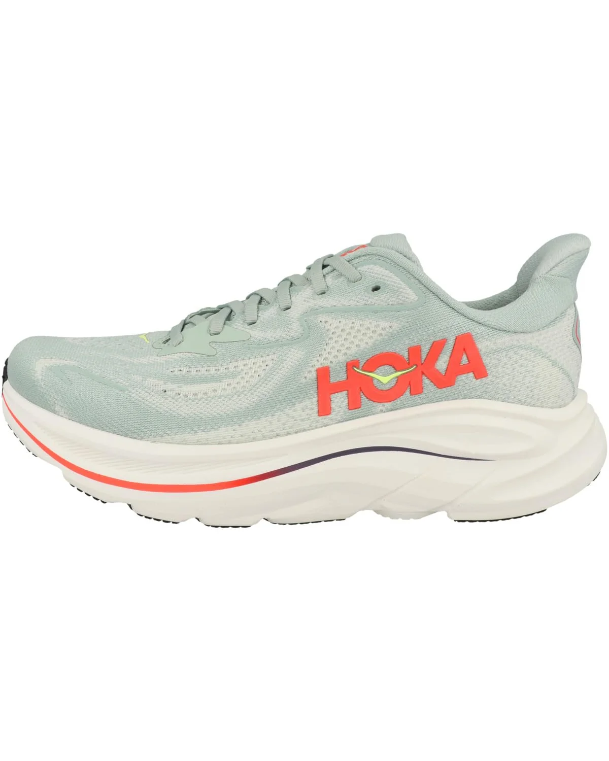 Hoka Mens Clifton 10 — зеленый