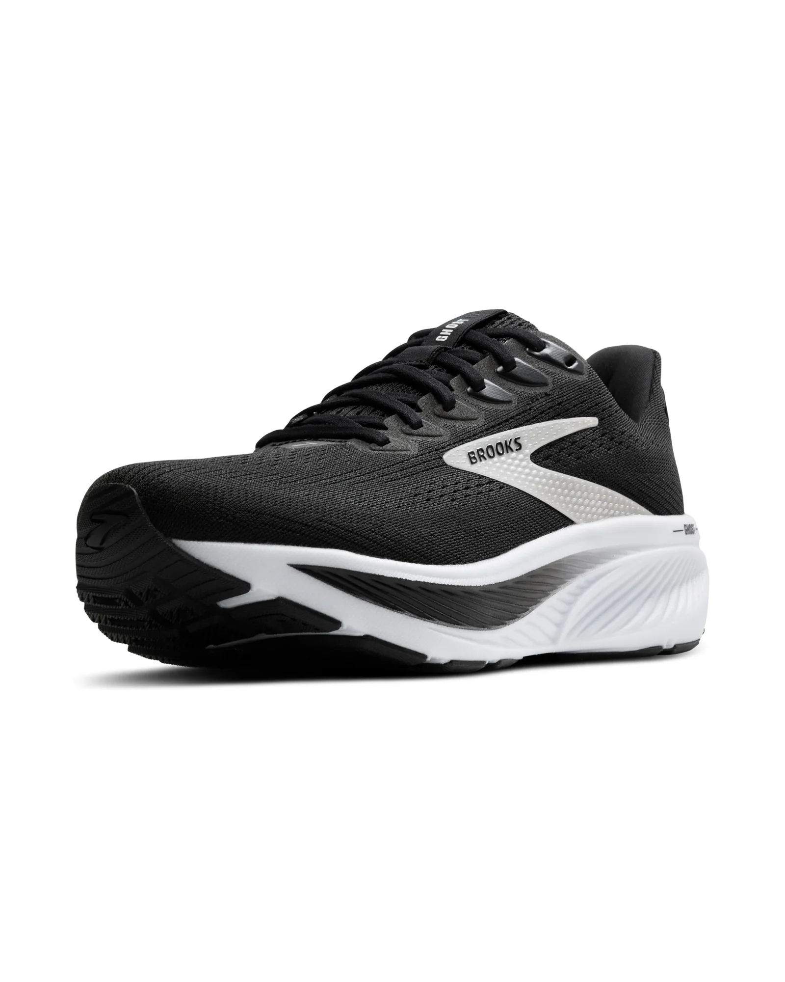 Brooks Ghost 17 беговые кроссовки мужские — черный