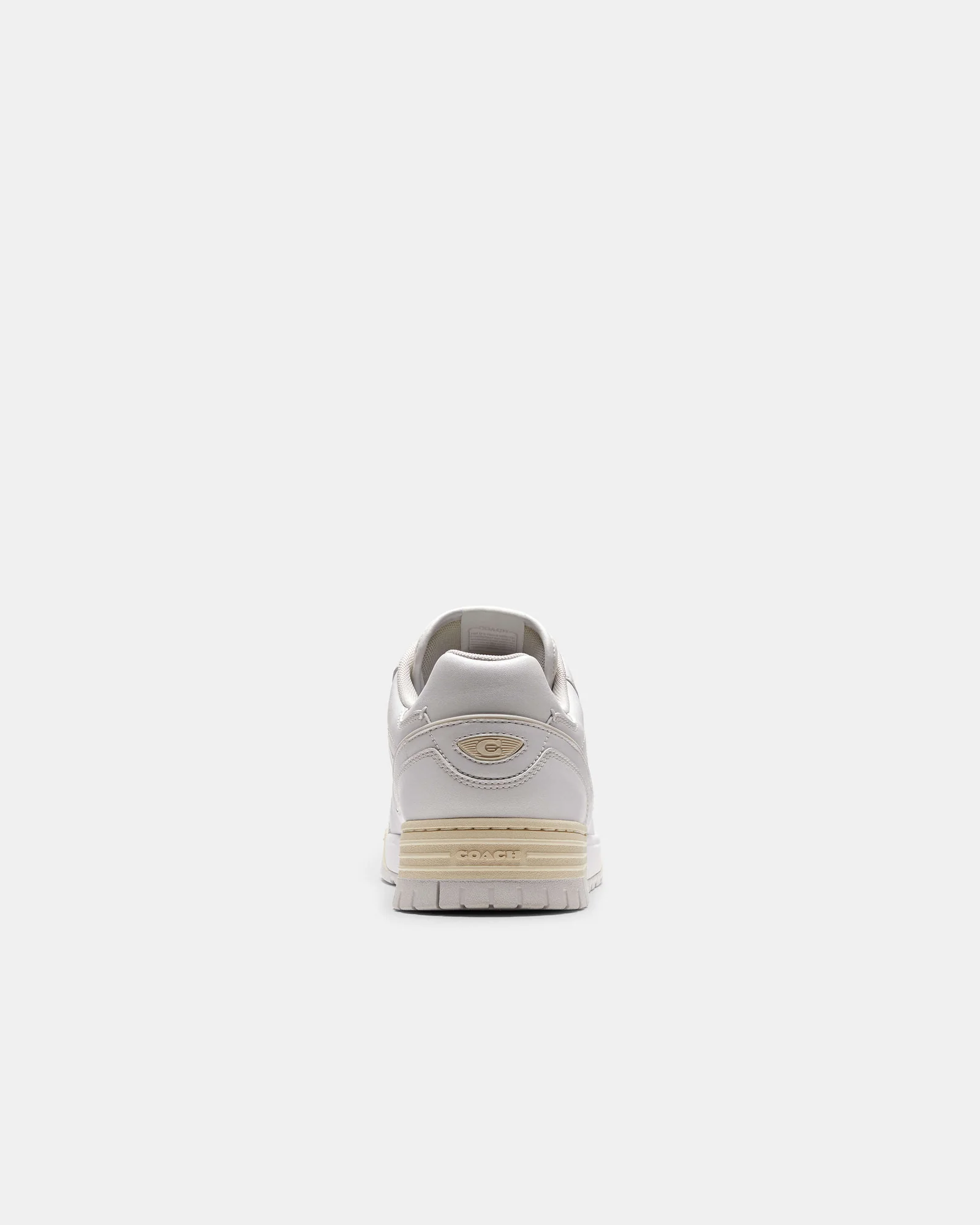 Мужские кроссовки Coach Soho из белой кожи — 12