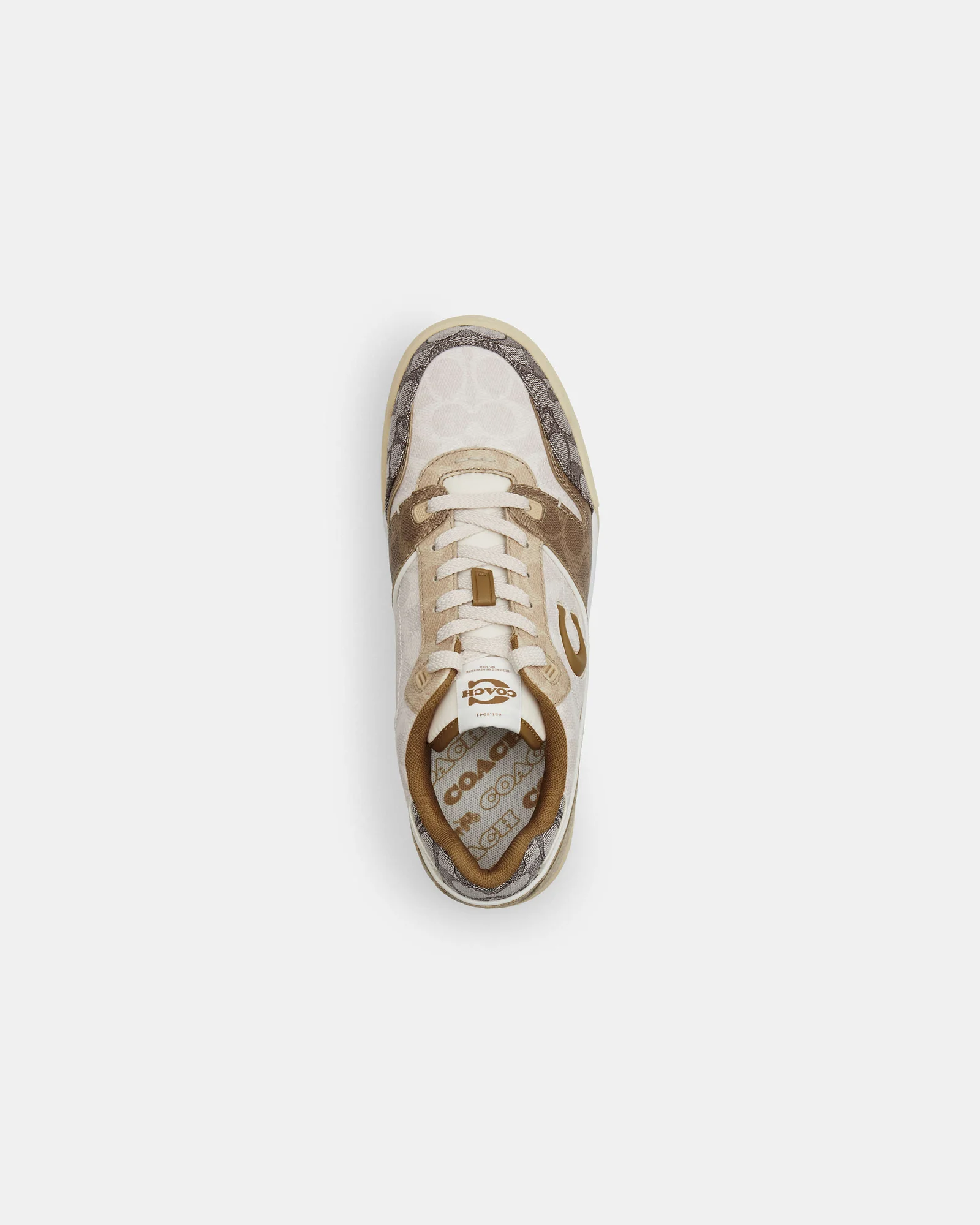 Кроссовки Coach Soho с сигнатурным принтом — 10