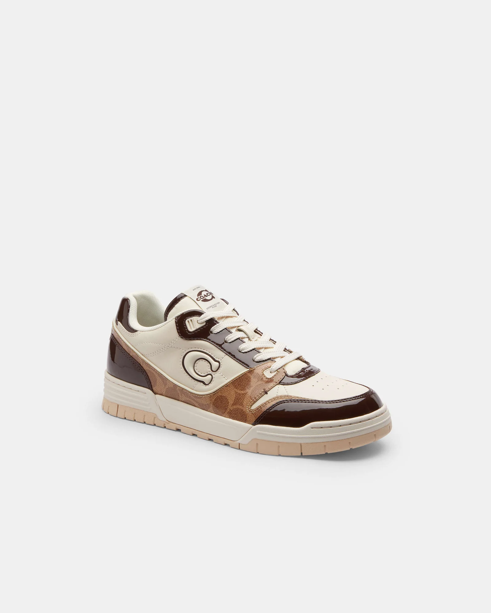 Мужские кроссовки Coach Soho с лакированным фирменным узором — 9