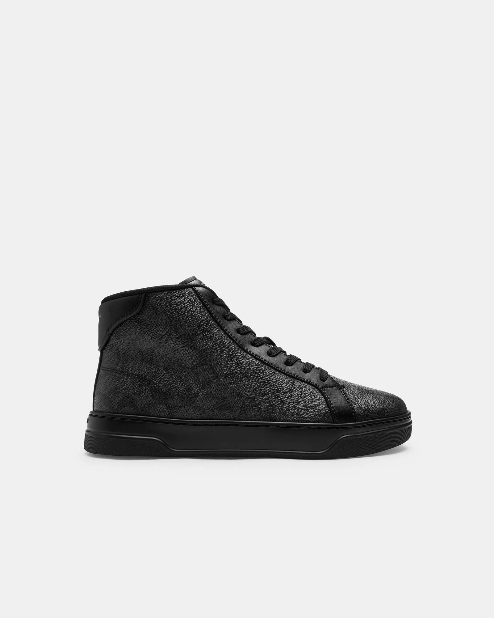 Мужские высокие кроссовки Coach High Line с принтом Signature — 7