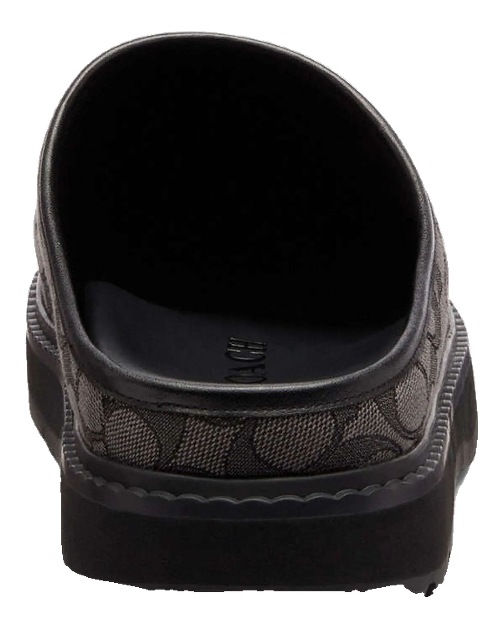 Sport Clog с сигнатурным жаккардом графитово-чёрный