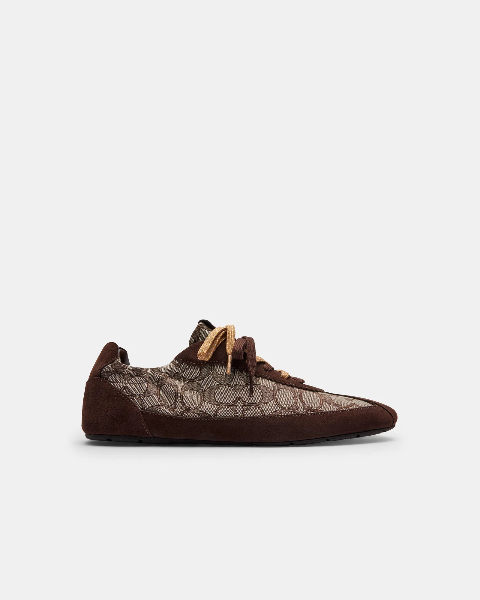 Кроссовки Coach Soft из фирменного жаккарда — 7