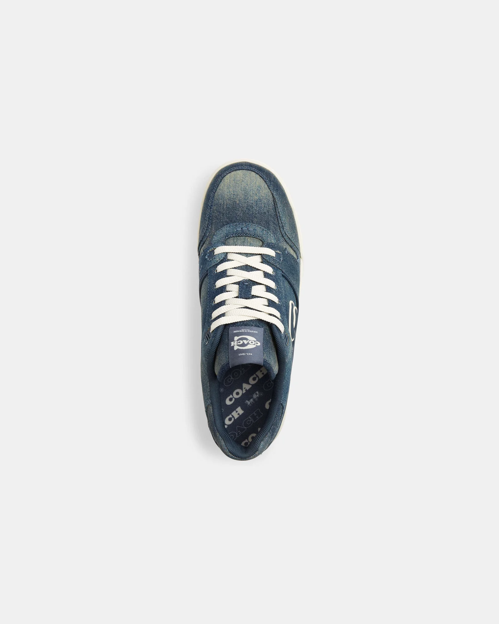 Кроссовки Coach Soho из денима — 4