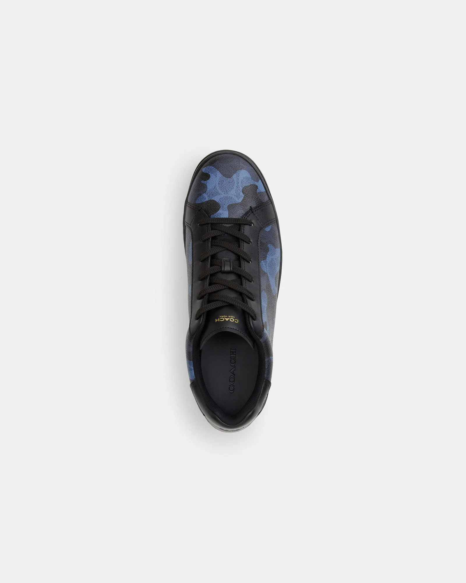 Кеды Coach High Line синий камуфляж — 4
