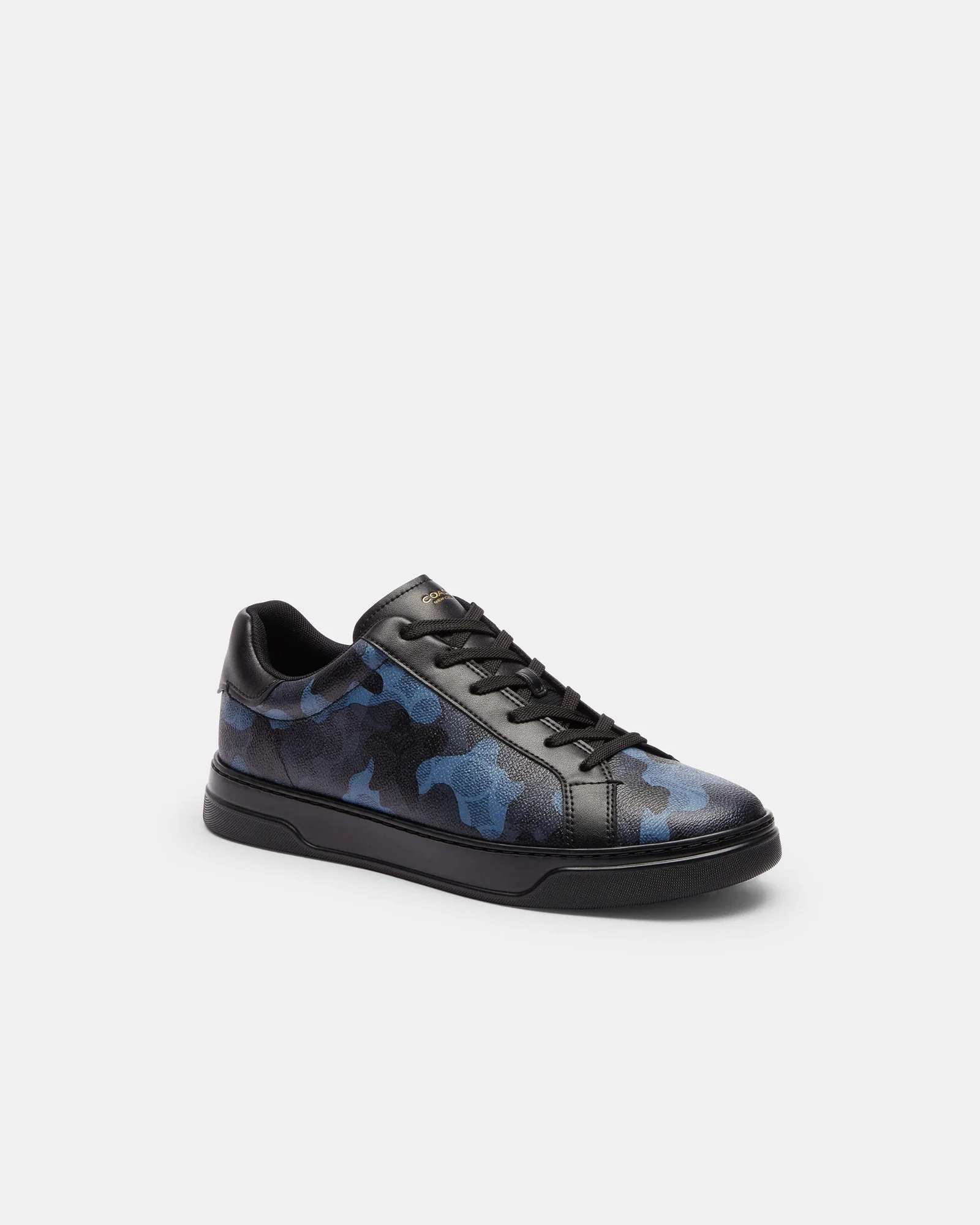 Кеды Coach High Line синий камуфляж — 9
