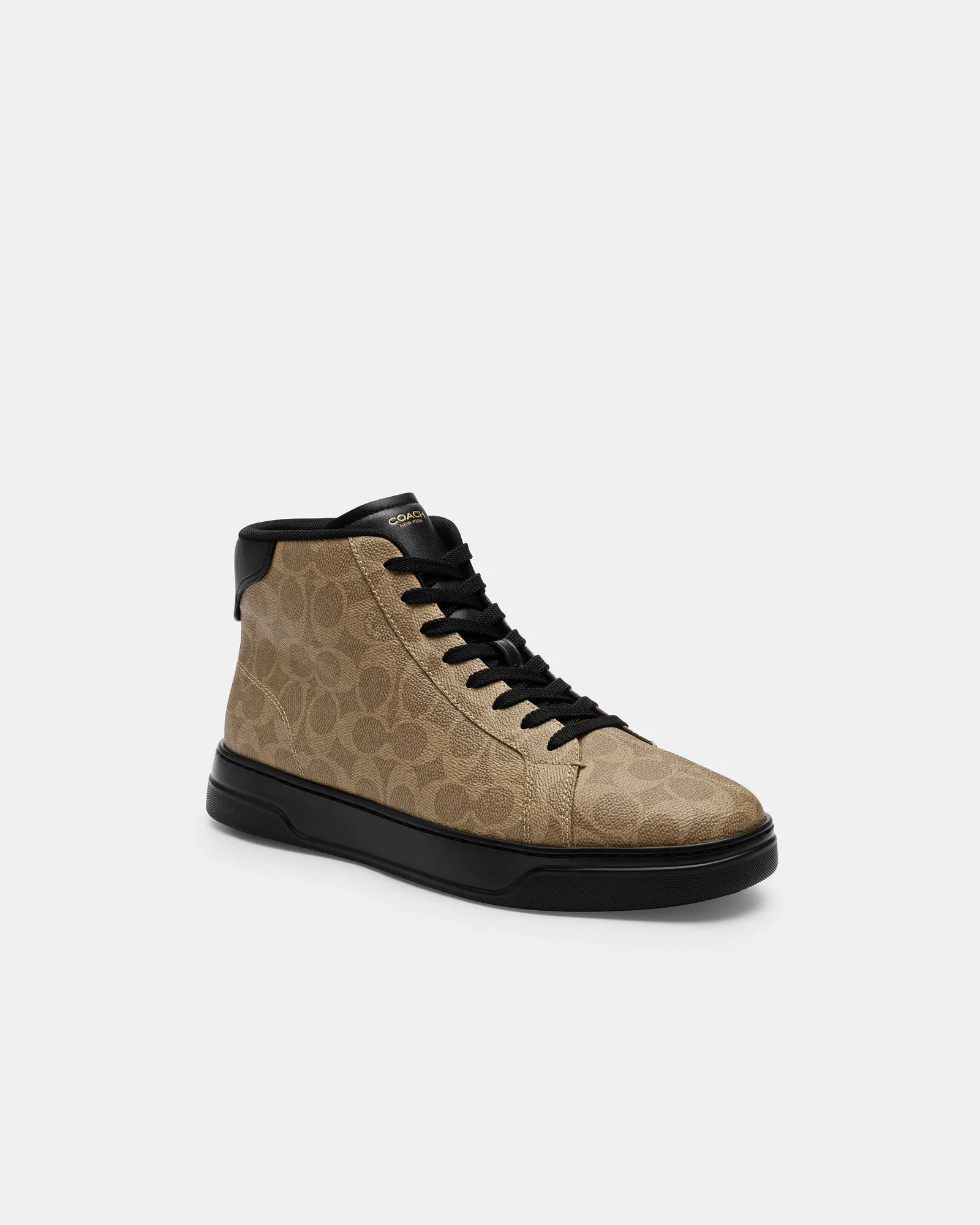 Высокие кроссовки Coach High Line из фирменного текстиля — 4