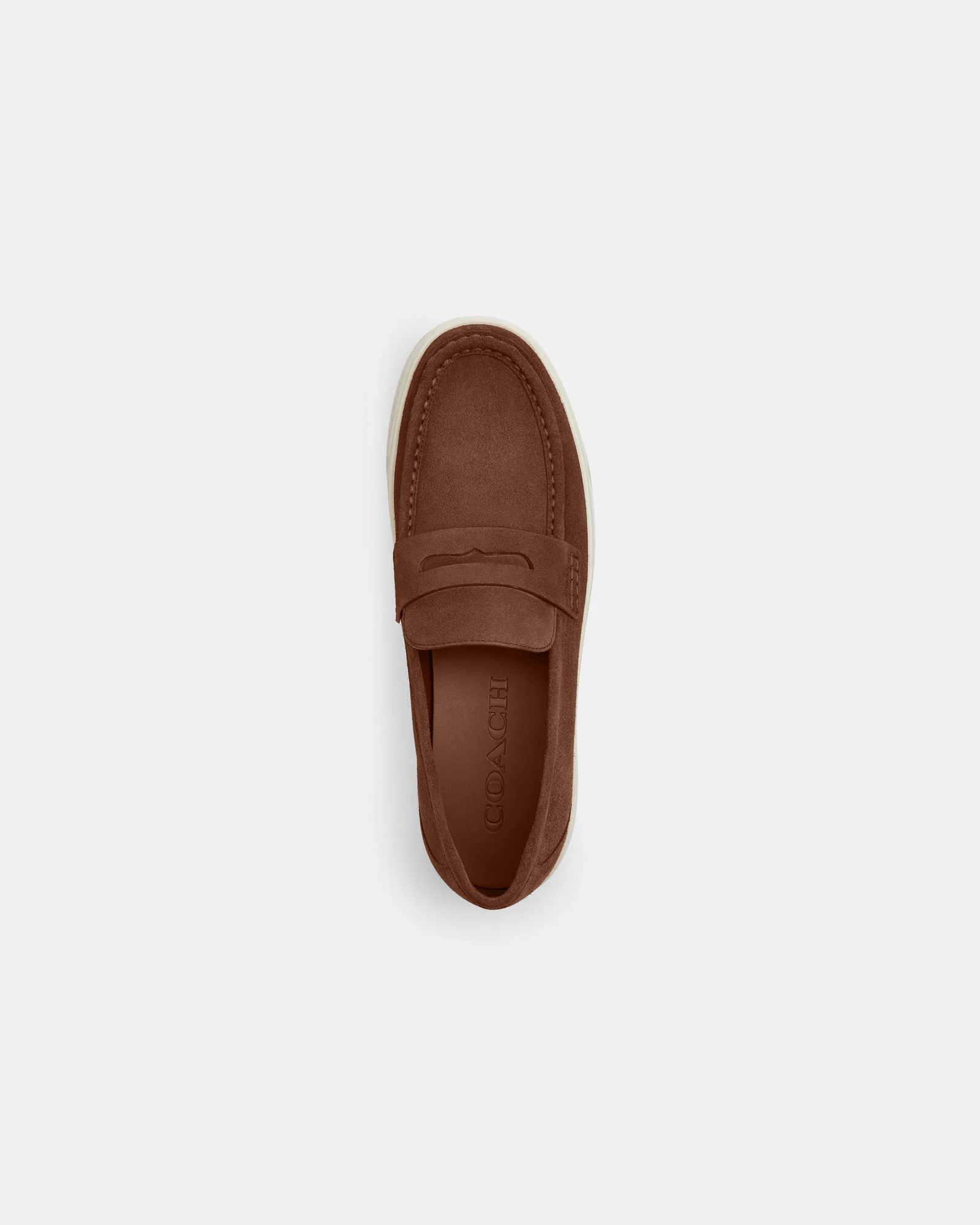 Замшевые лоферы Coach — 10