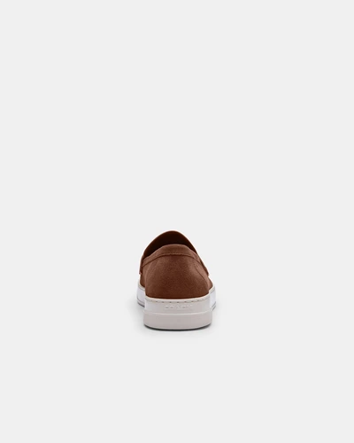 Замшевые лоферы Coach