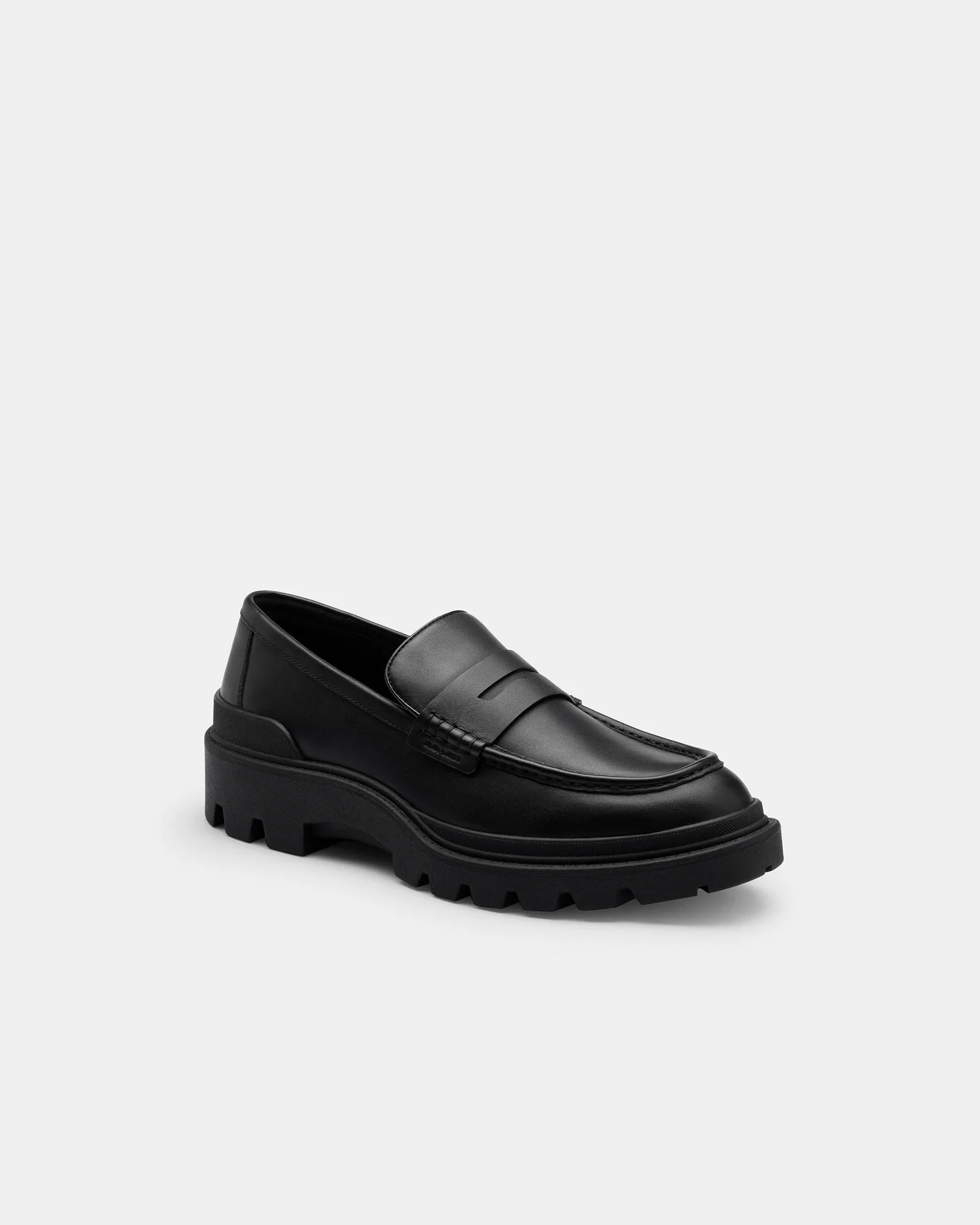 Кожаные лоферы Coach — 9