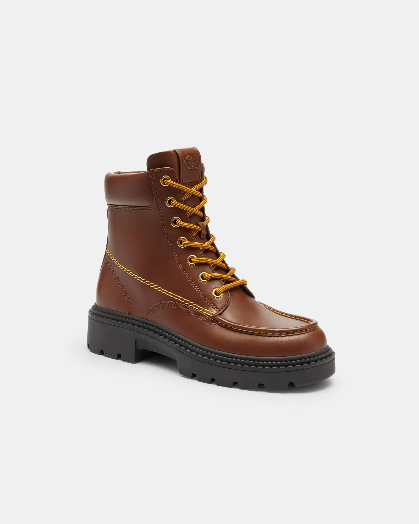 Ботинки Coach Lug Sole на массивной подошве — 4