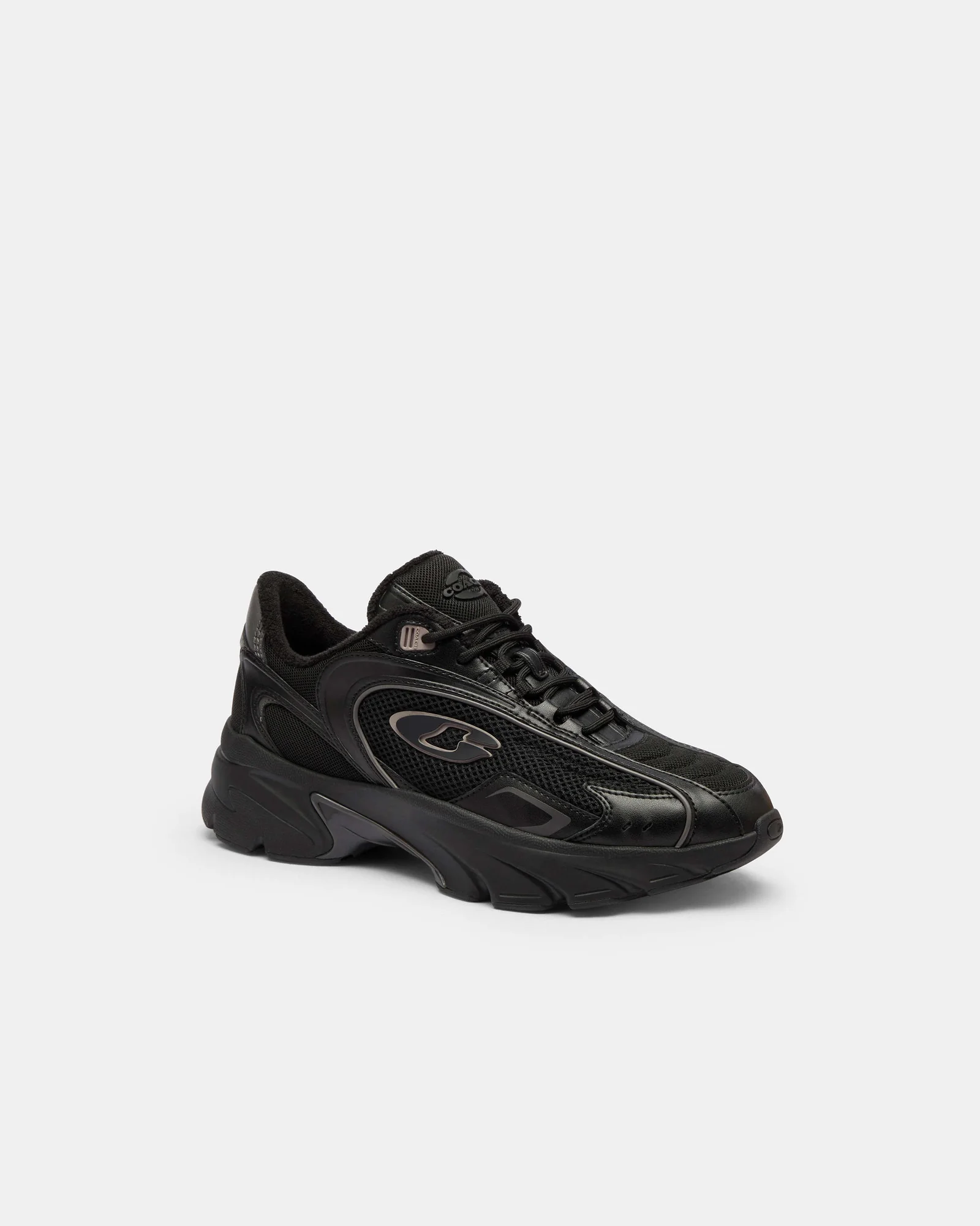 Кроссовки Coach Bolt Runner черные — 3
