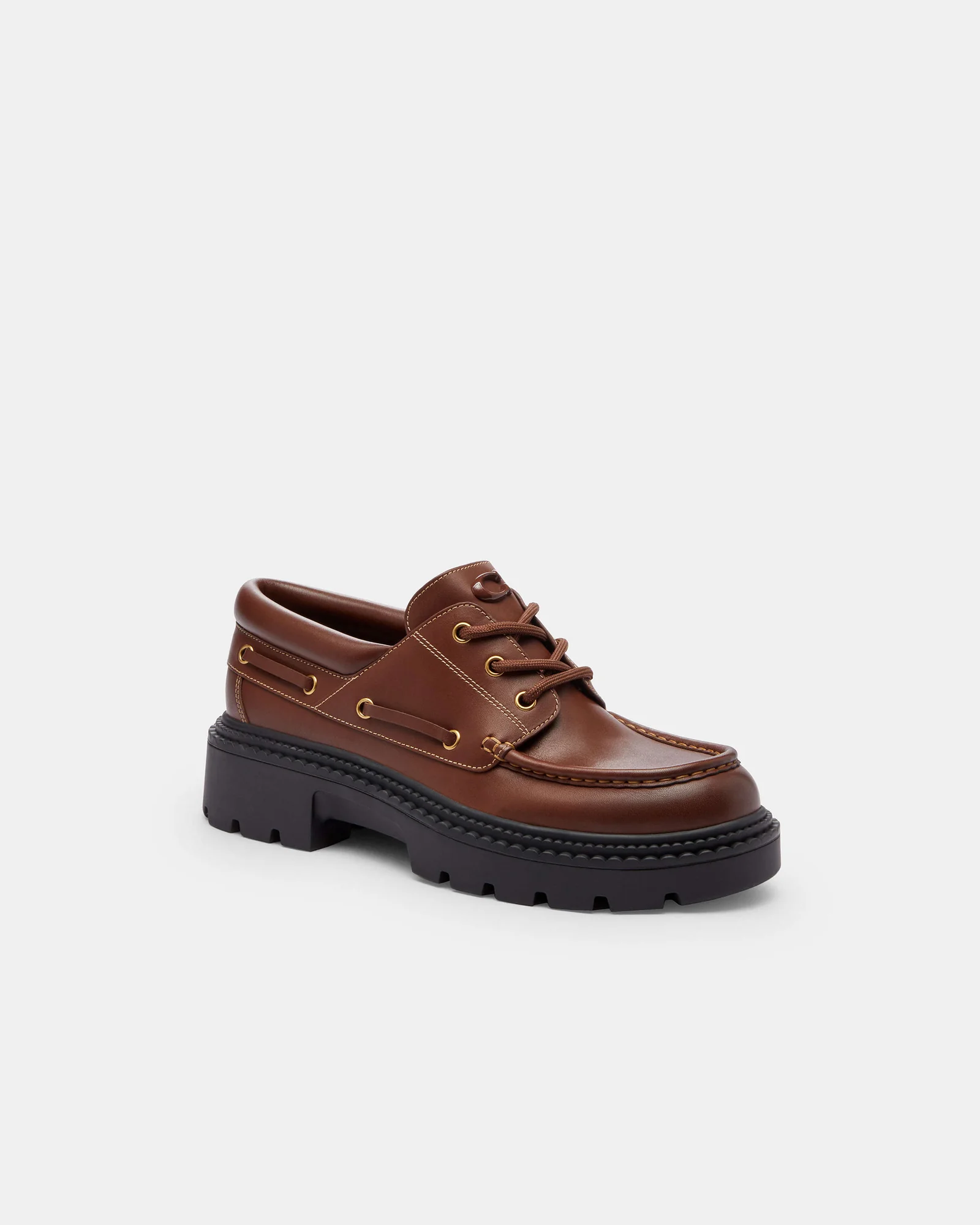 Топсайдеры Coach Lug Sole на массивной подошве — 14