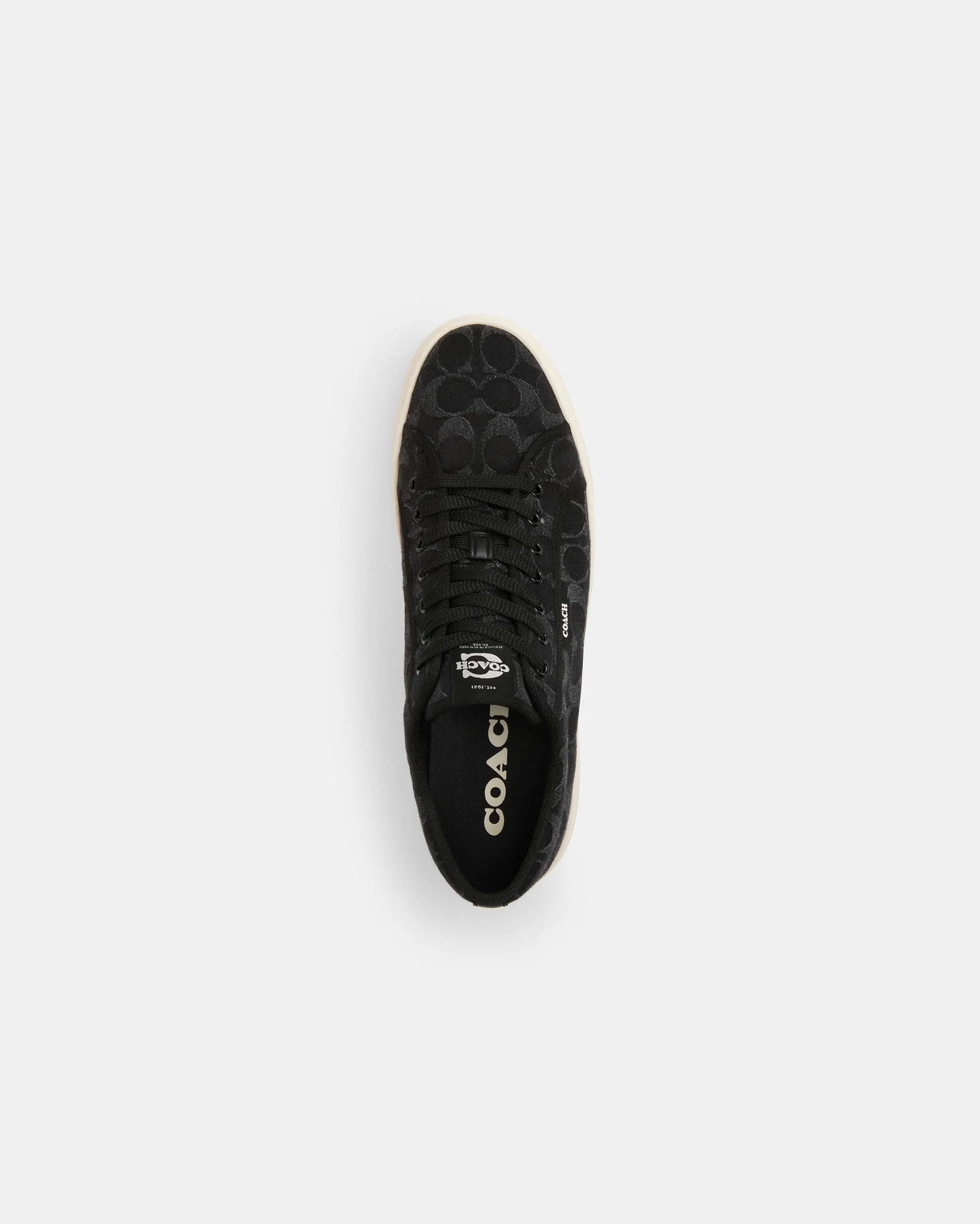 Кеды Coach из фирменного денима — 15