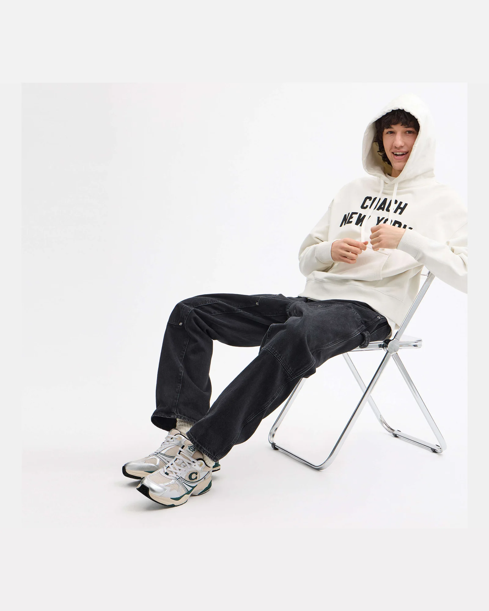 Кроссовки Coach из сетки — 8