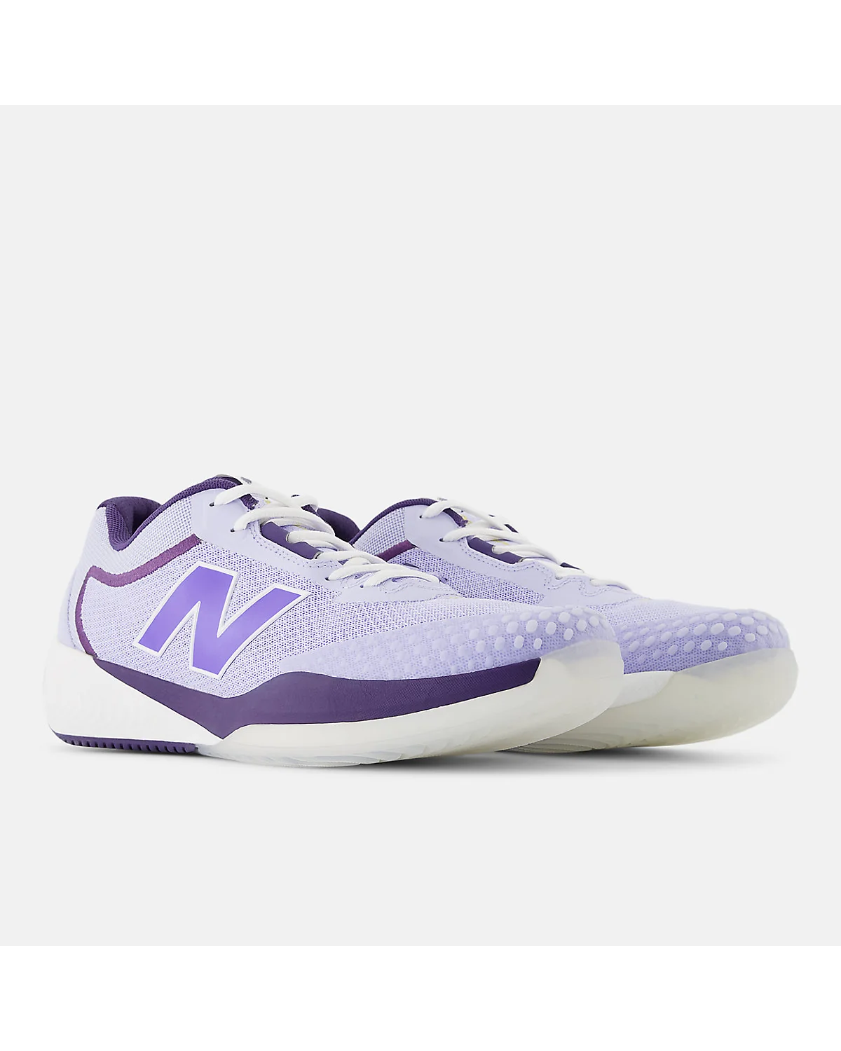 Кроссовки New Balance FuelCell 996v6 сине-фиолетовые, вид в три четверти