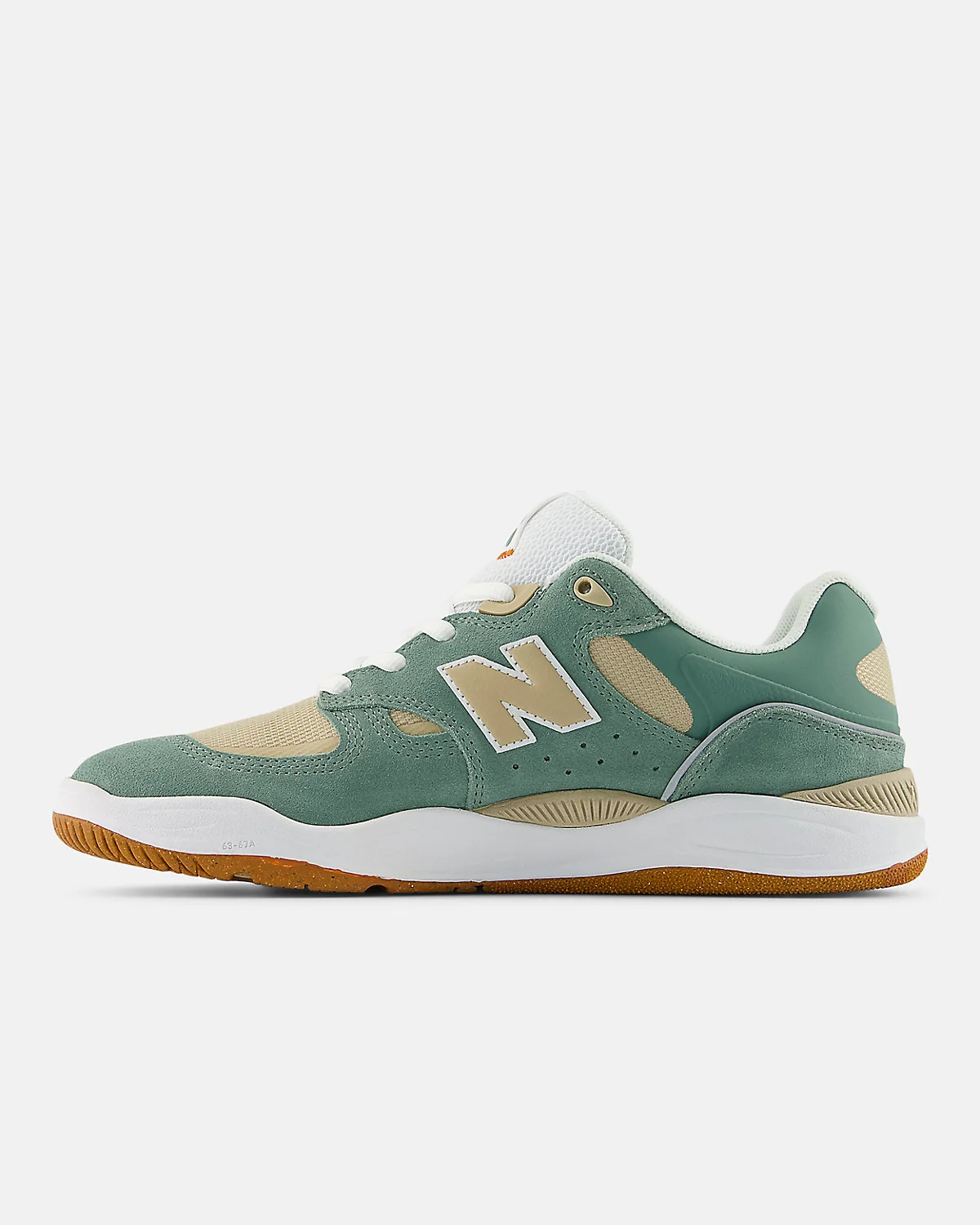 Скейтовые кроссовки New Balance Numeric 1010 льняные, фактура замши крупным планом