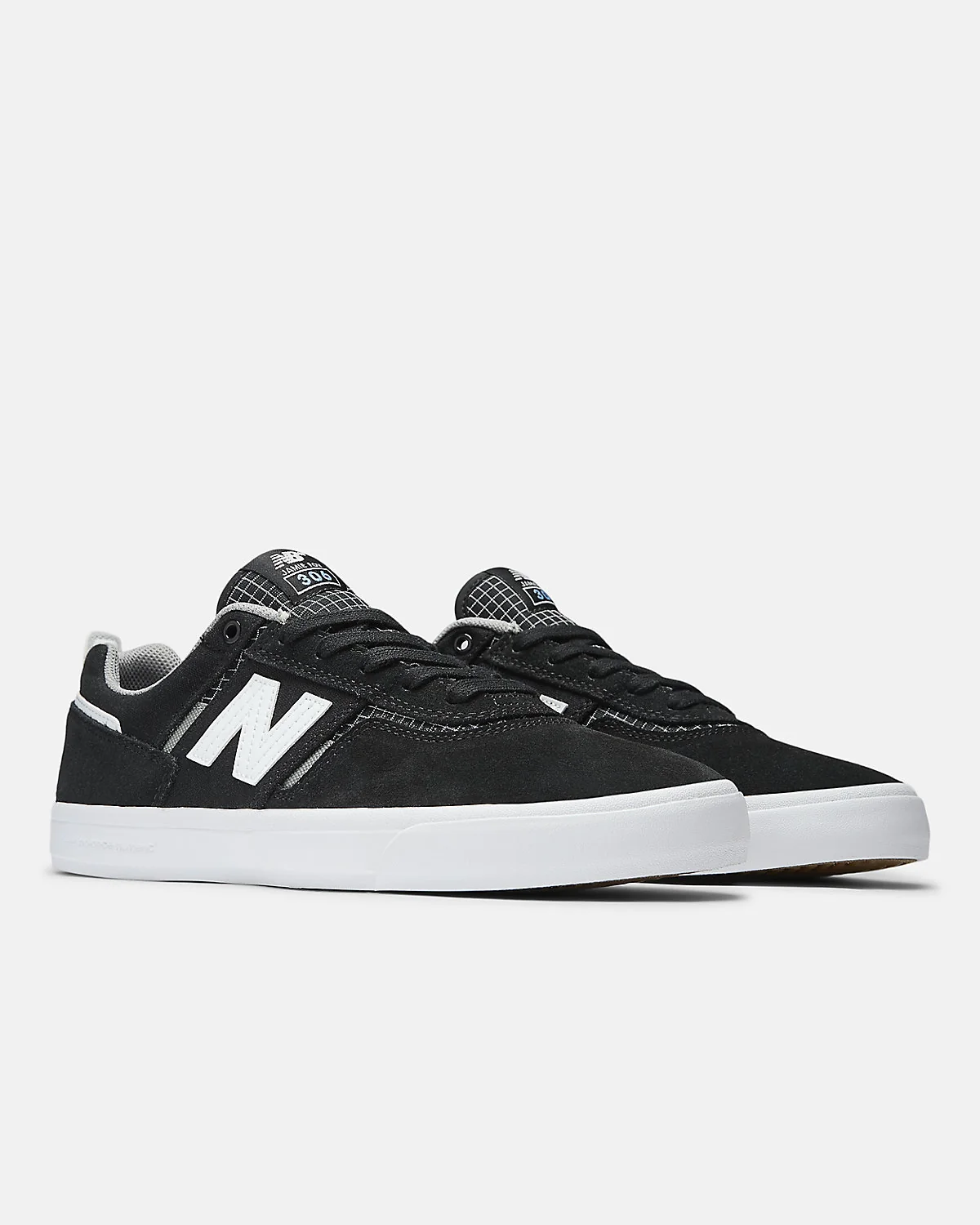 Тёмно-зелёные кеды New Balance Jamie Foy 306, боковой вид