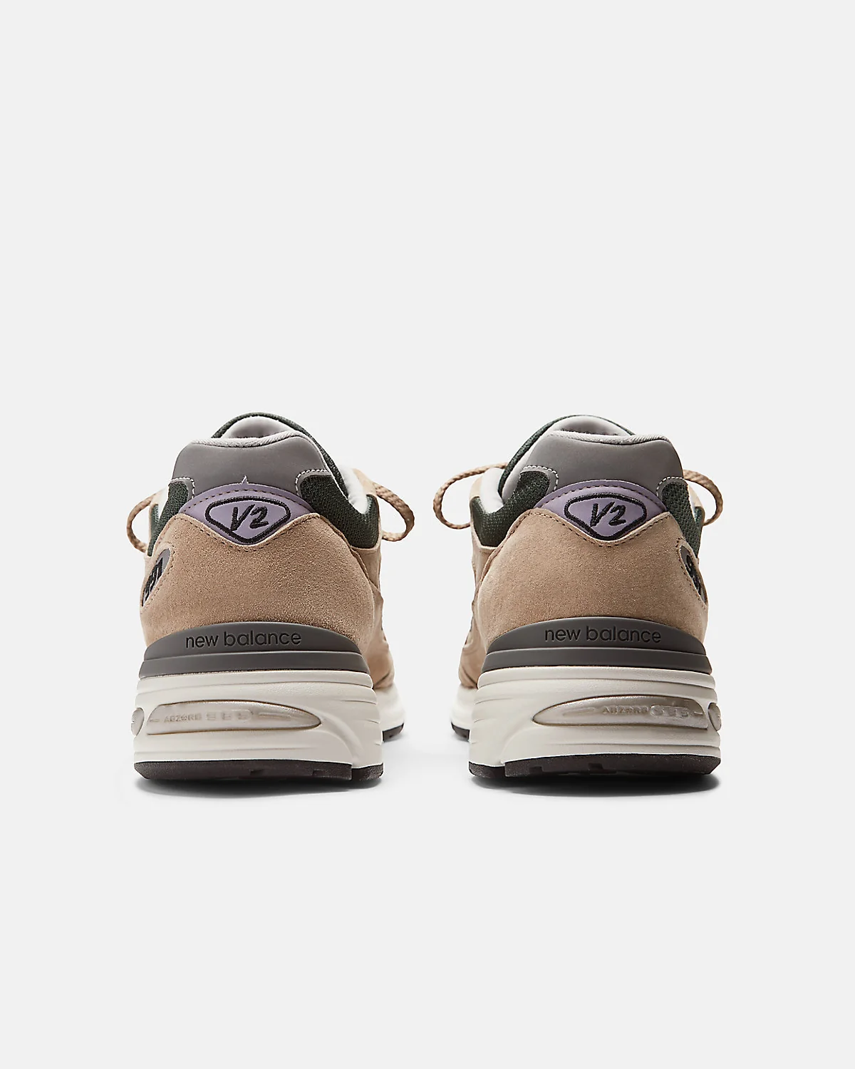 Кроссовки New Balance Made in UK 991v2 бежевые — 5