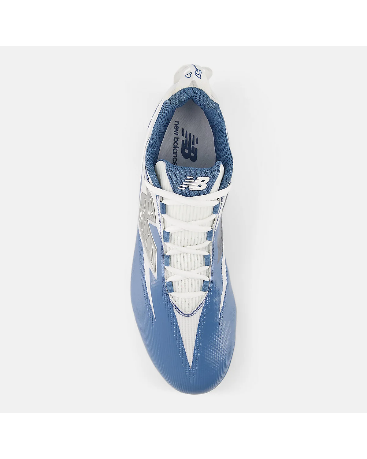 New Balance BurnX5 Liquid Silver кроссовки для лакросса — 4