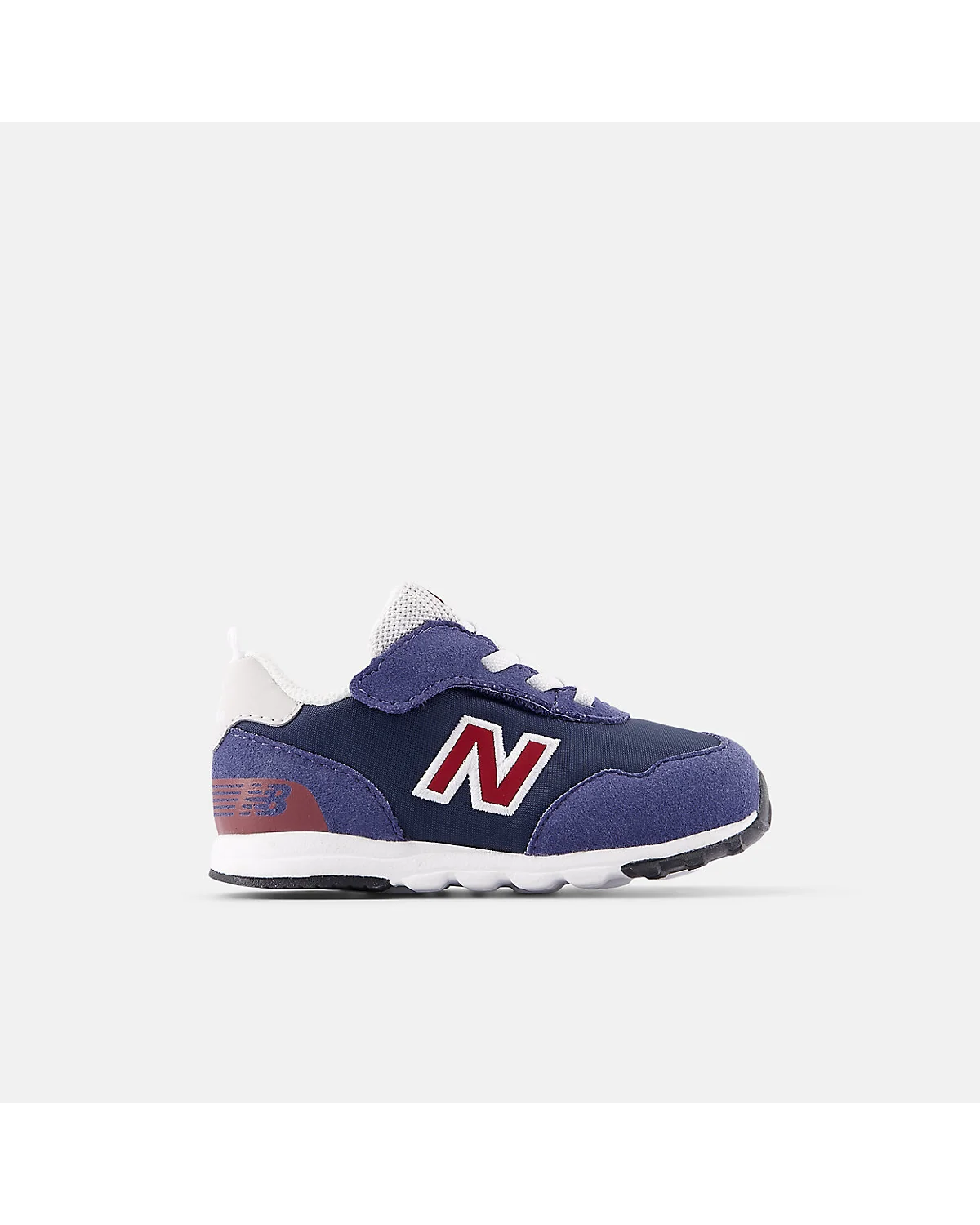 Детские кроссовки New Balance 515 NEW-B синевато-голубые с бордовым акцентом
