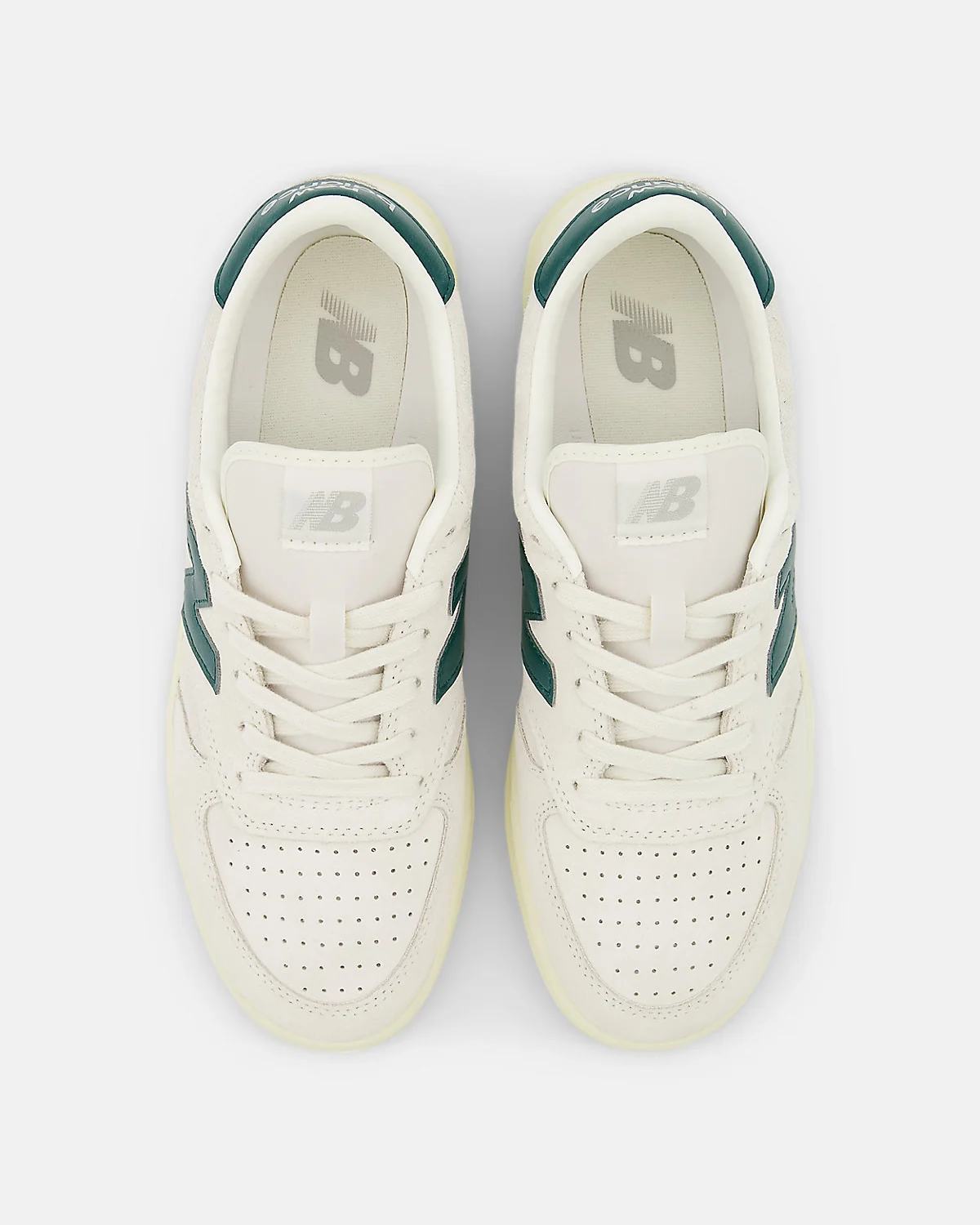 New Balance T500 — мужские кожаные кроссовки — 4
