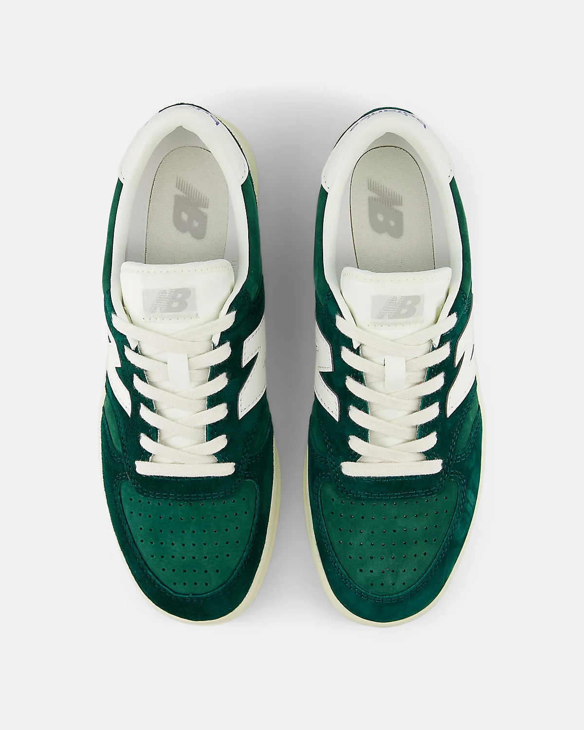 New Balance T500 — мужские кожаные кроссовки — 4
