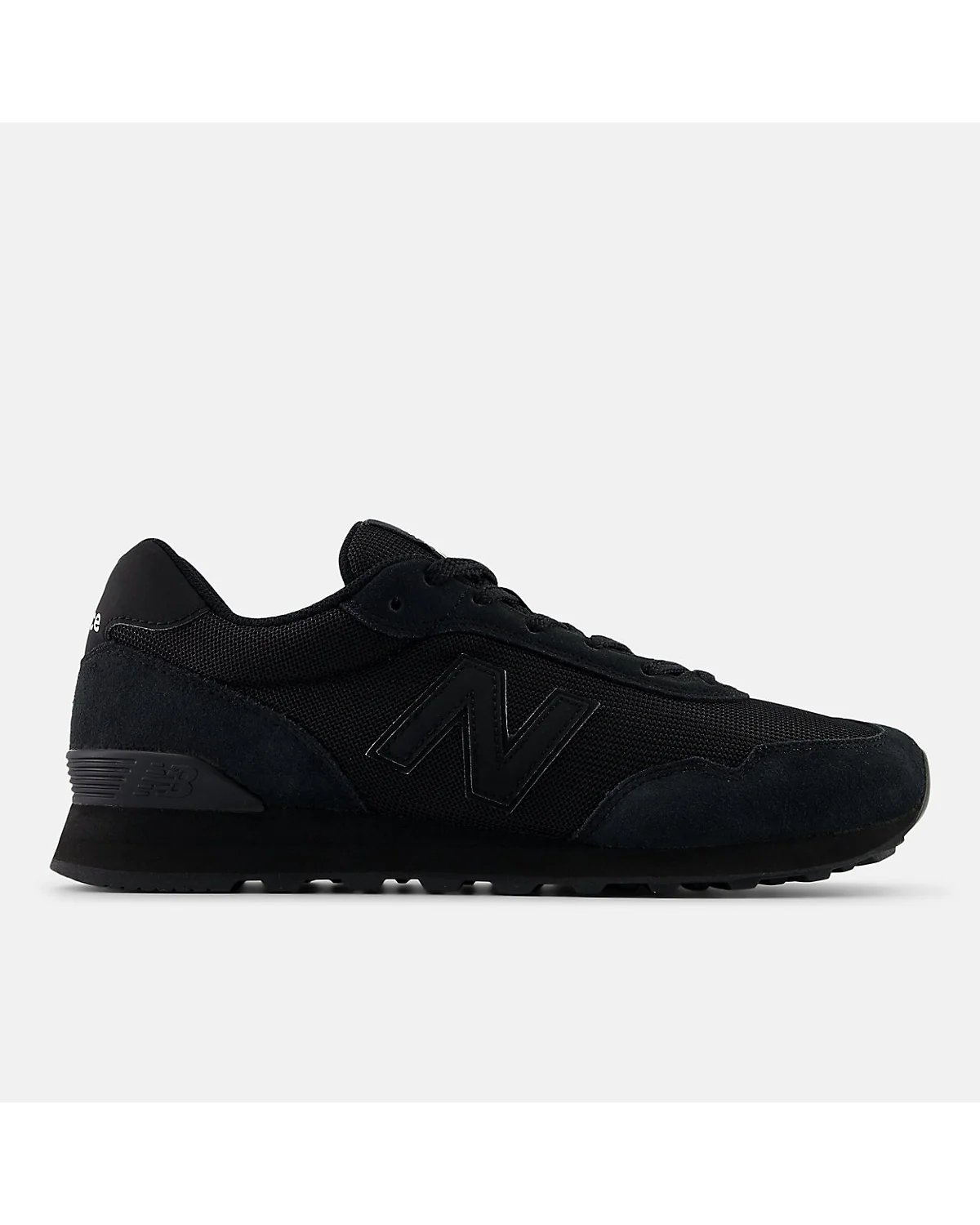 Чёрные кроссовки New Balance 515, вид сбоку.