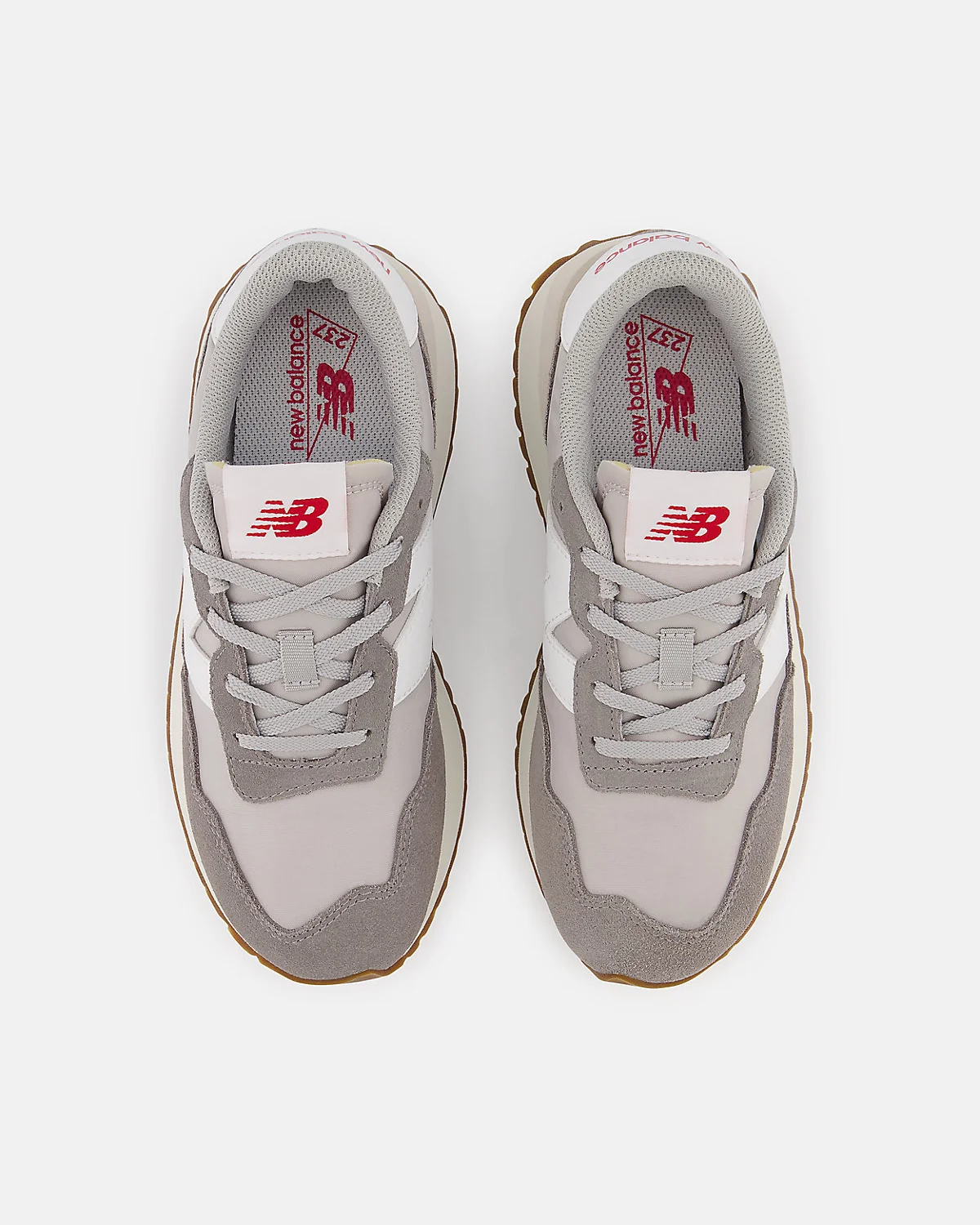 Детские кроссовки New Balance 237 Lace на шнуровке — 4