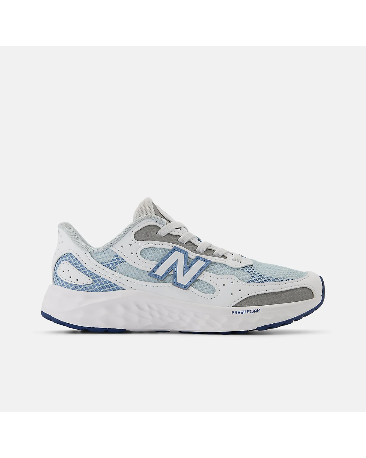 Детские кроссовки New Balance Fresh Foam Arishi голубые, вид спереди