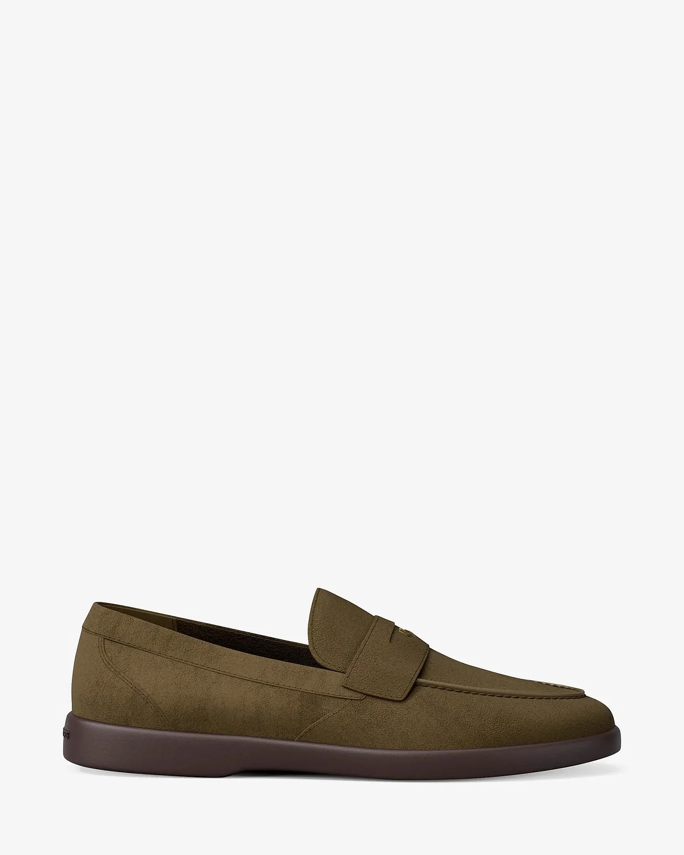 Michael Kors Wesley — зеленые замшевые лоферы-пенни — 2