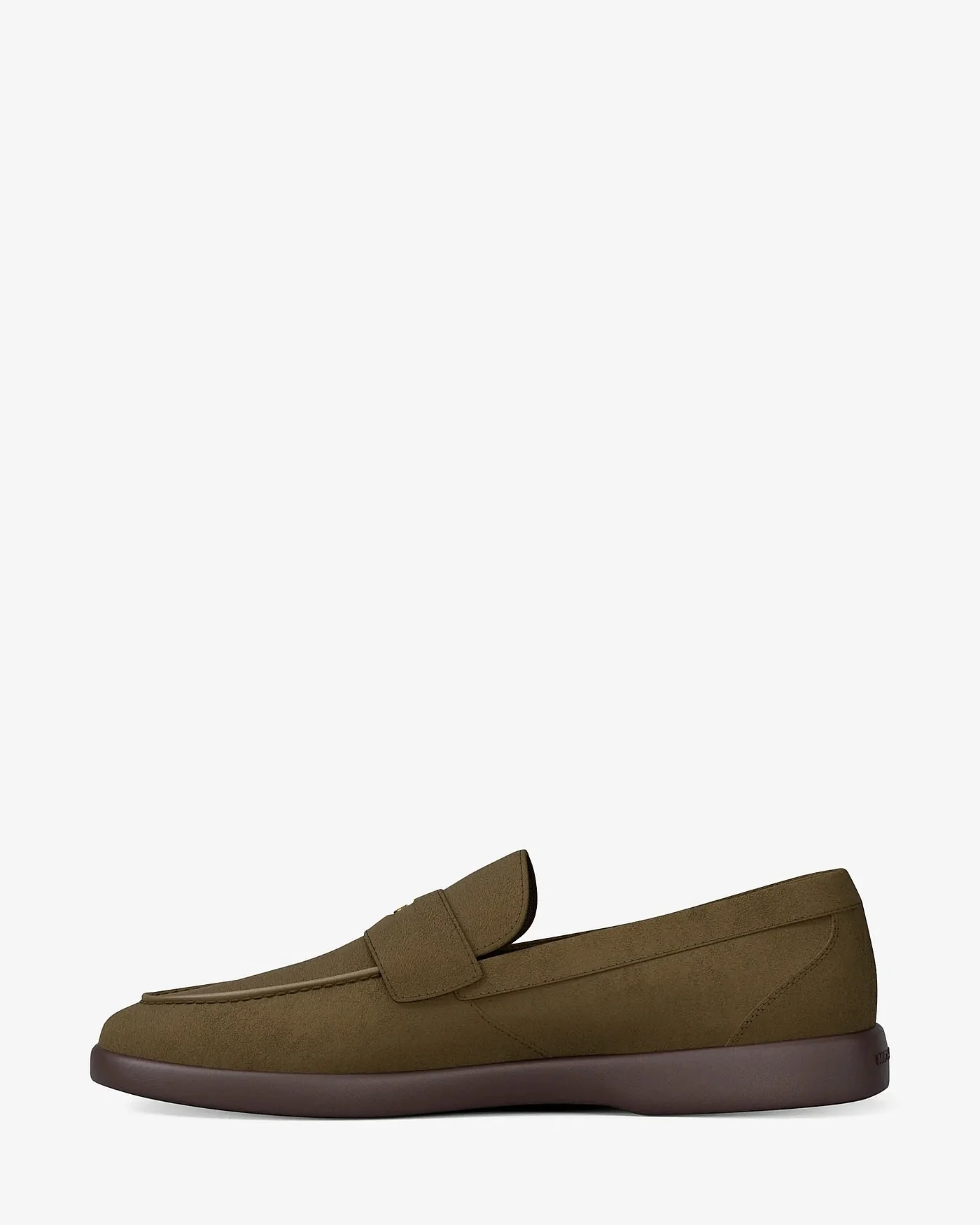 Michael Kors Wesley — зеленые замшевые лоферы-пенни — 3