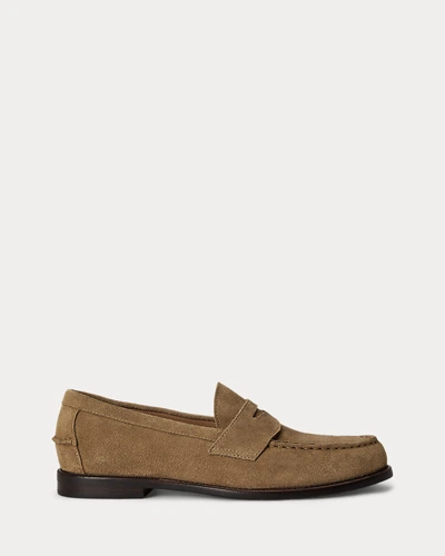 Замшевые пенни-лоферы Alston