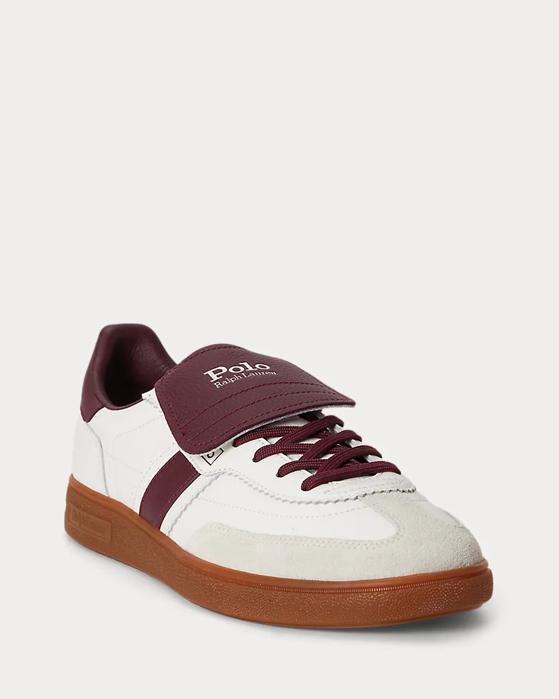 Кроссовки Bedford из кожи и замши Ralph Lauren — 2