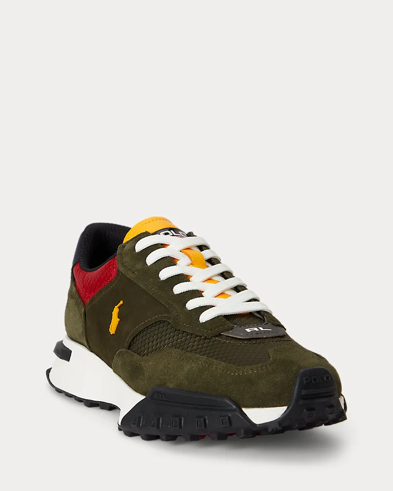 Кроссовки Ralph Lauren Eldridge замшевые трейловые — 2