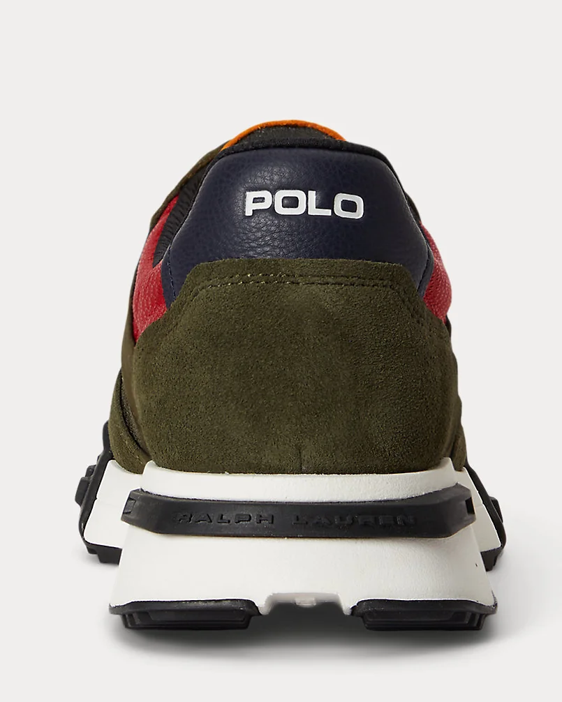 Кроссовки Ralph Lauren Eldridge замшевые трейловые — 3