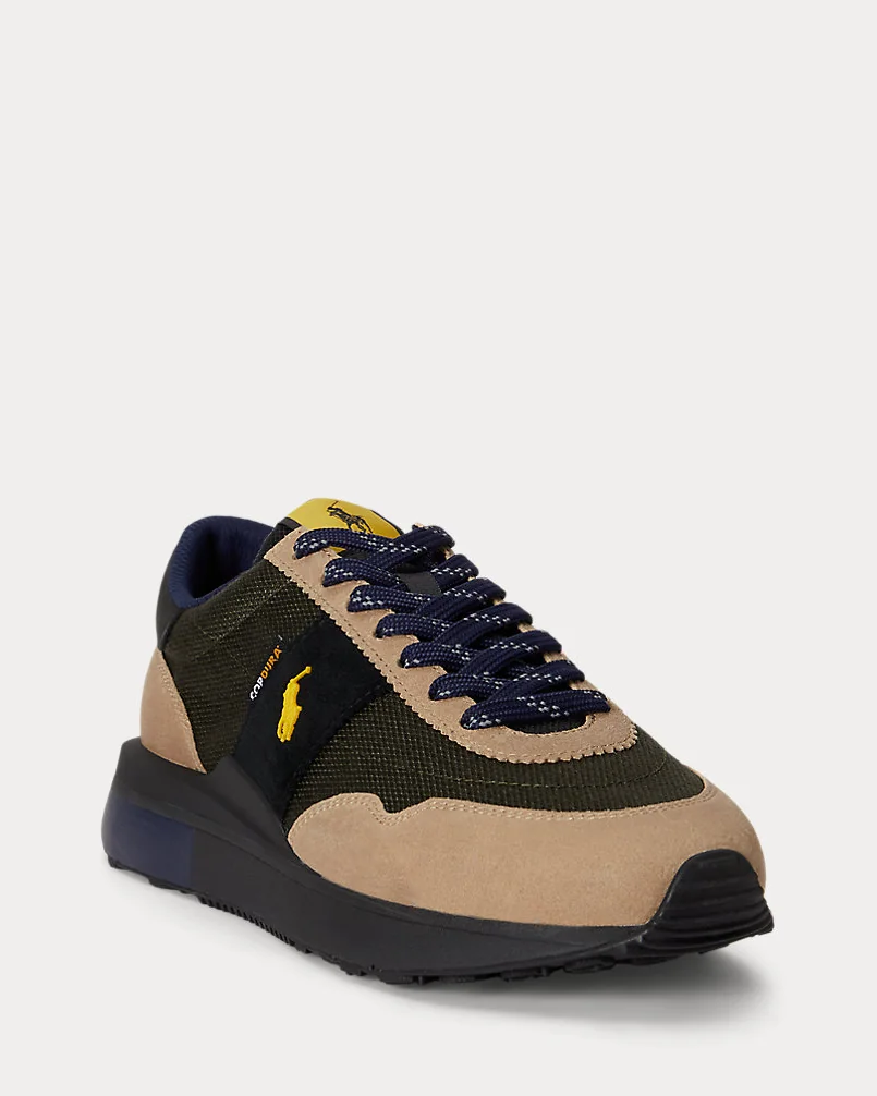 Кроссовки Ralph Lauren Train 89 замшевые мультиколор — 2