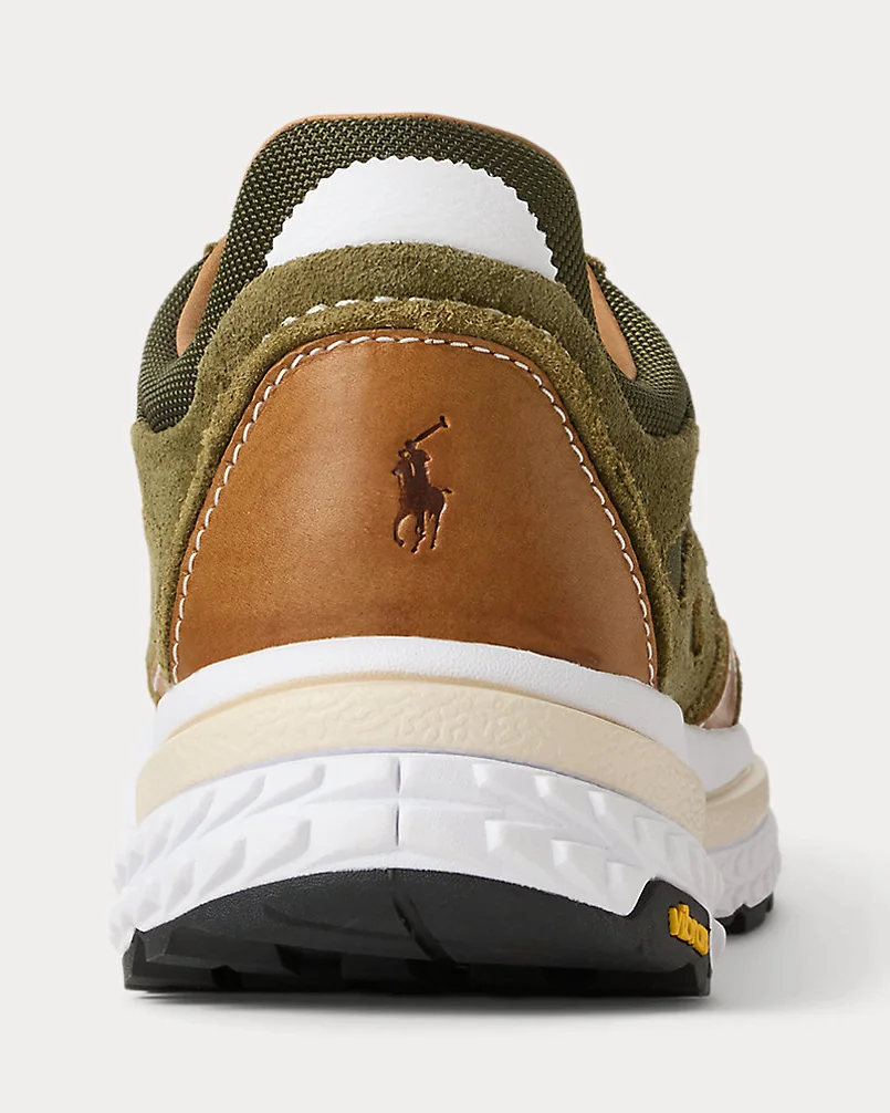 Кроссовки Ralph Lauren Modern Trainer 200 замшевые — 3